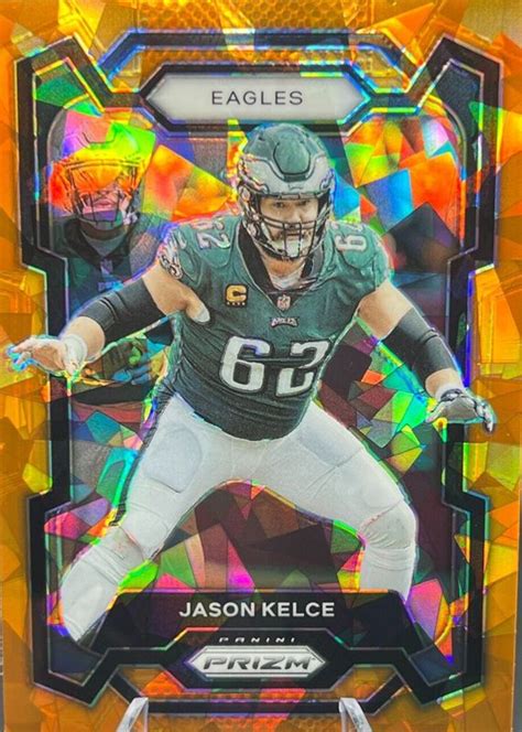 Jason Kelce Prizm Orange Ice Price Guide Sports Card Investor