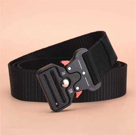 Ceinture Sport Nylon Homme Femme Accessoire Multifonction Chasse