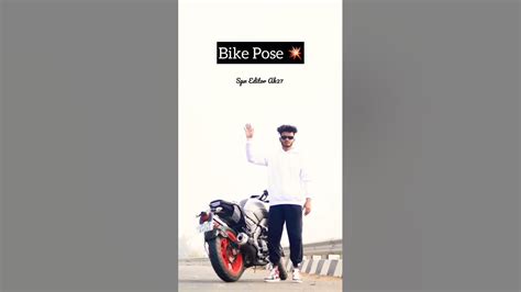 Bike Poses 🔥🏍️ Shorts Short Editing Photoshoot Bikeposes Bike Viral Viralpose