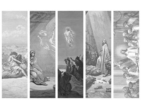 Gustave Doré Printable Bookmarks Set Etsy