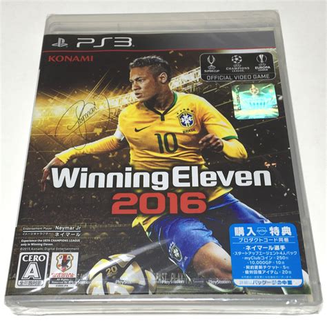 Yahooオークション 【新品未開封】ウイニングイレブン2016 Ps3 Win