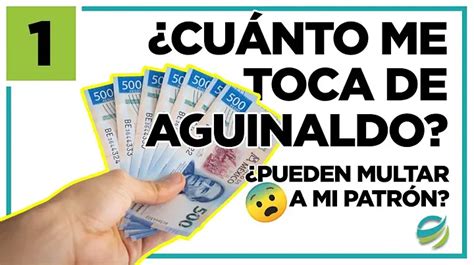 Cuánto me corresponde de aguinaldo tras 6 meses de labor en México