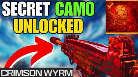 Unlock The Rarest Camo In Fortunes Keep In Warzone Crimson Wyrm