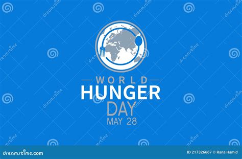 World Hunger Day Food Prevention And Awareness Vector Concept Banner