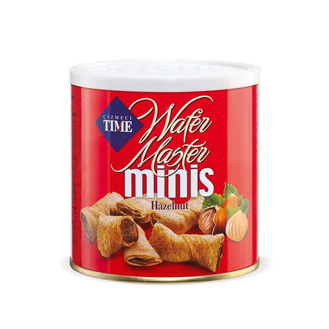 Cizmeci Time Wafer Master Minis Hazelnut 120g Amazon In Grocery