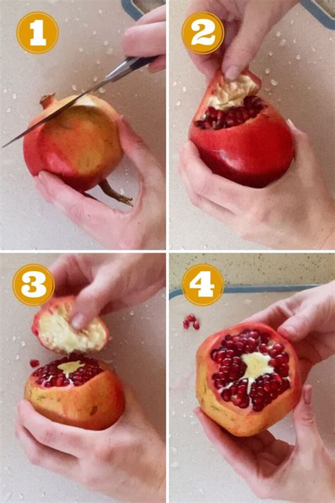 How To Cut A Pomegranate Cooking With Nana Ling