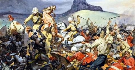 Battle Of Isandlwana On 22 January 1879 Was The First Major Encounter