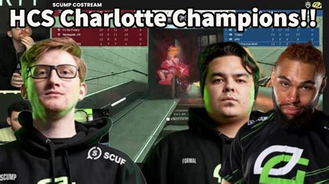 Scump Reacts To OpTic S Victory Over FaZe At HCS Charlotte YouTube