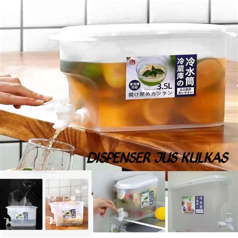 Jual Dispenser L Jus Air Minum Galon Juice Kulkas Dingin Tank