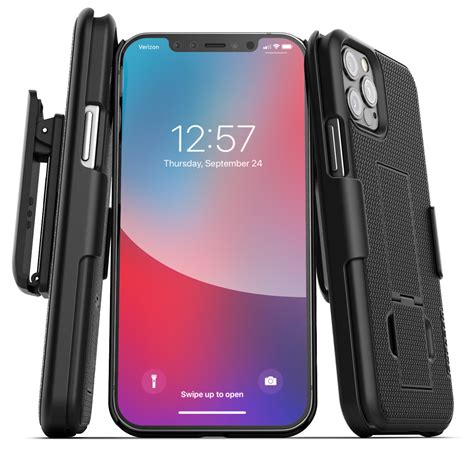 Iphone Pro Duraclip Case And Holster Black Encased