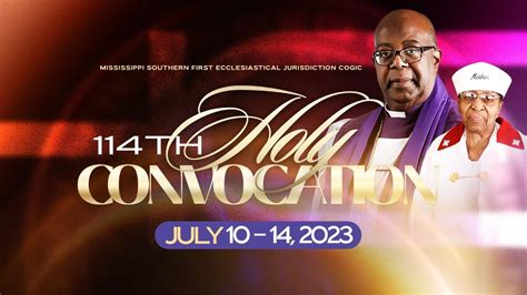 Msfej Holy Convocation Opening Day Service Youtube