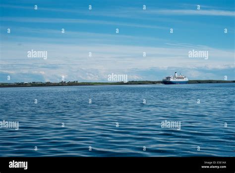 Marco Polo Cruise Ship Moored At Stornoway Isle Of Lewis Outer