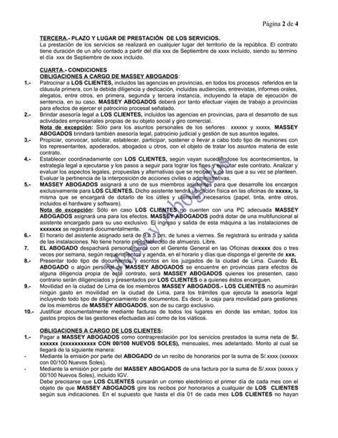 MODELO DE CONTRATO DE LOCACIÓN DE SERVICIOS PROFESIONALES PDF