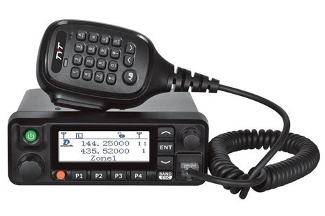 TYT Tytera MD 9600 GPS UHF VHF Dual Band Tier II DMR Mobile Radio Two