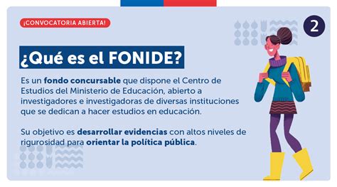 Mineduc Abre Convocatoria Al Fonide 2023