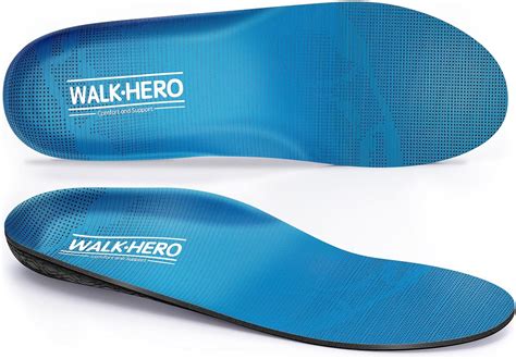 Amazon Walkhero Plantar Fasciitis Pain Relief Insoles High Arch