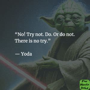 The Best Most Popular Yoda Quotes Four Minute Books