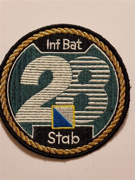 Infanterie Abzeichen Badge Inf Bat Stab Gold Kaufen Auf Ricardo