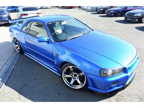 NISSAN SKYLINE 25GT TURBO 2001 BLUE M 94858 Km Details