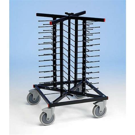 Eais Pmt 52 Plate Stacking Trolley 52 Plates L Service Trolleys