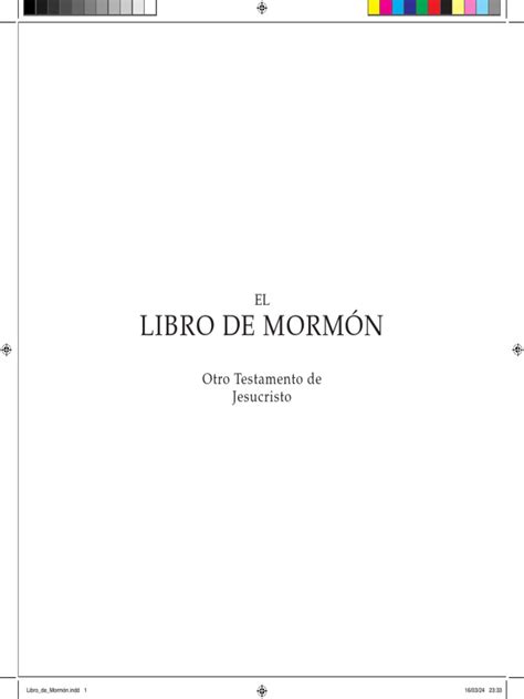 Libro de Mormón | Descargar gratis PDF | Libro de Mormón | José Smith