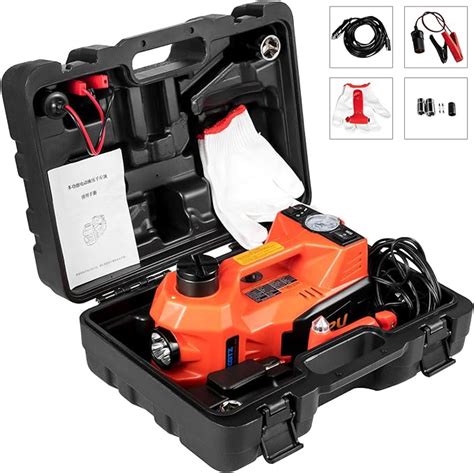 Flowerw 12v Dc 5t Automatic Car Jack Electric Car Repair Tool Kit Car