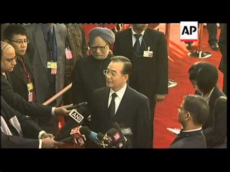 Chinese Premier Wen Jiabao In India Ceremonial Welcome YouTube