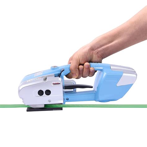 Amazon 110V Dark Blue Electric Strapping Machine For 1 2 5 8in PP