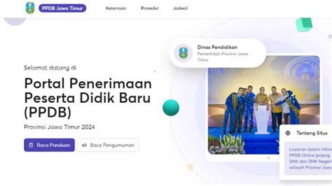 Pendaftaran PPDB Jatim 2024 SMA SMK Kapan Dibuka Ini Jadwal Lengkap