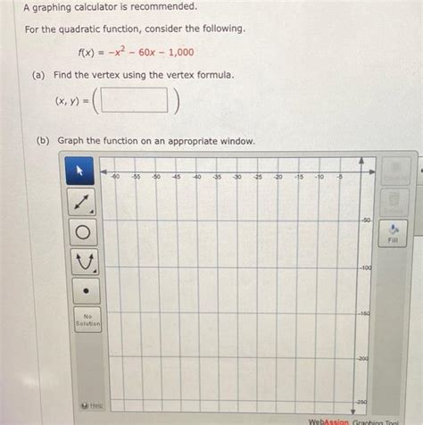 Solved A Graphing Calculator Is Recommended For The Chegg