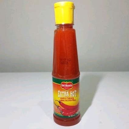 Jual Del Monte Extra Hot Sambal Extra Pedas Tomat Saus Ml Fian