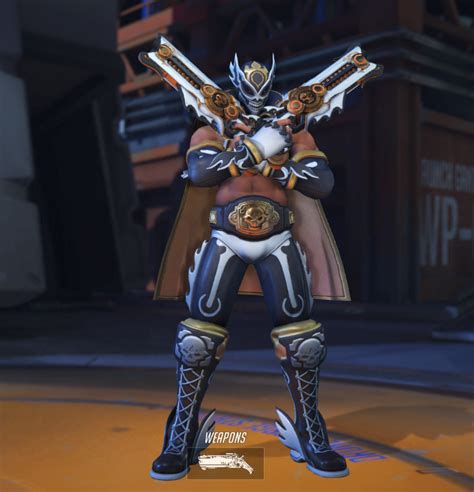 New Reaper Skin Luchador R Overwatch