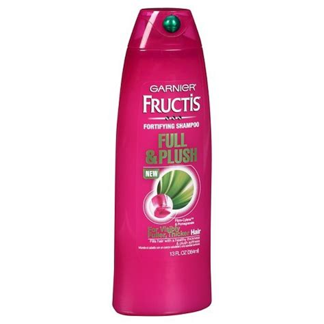 Garnier Fructis Full And Plush Shampoo Reviews In Hair Care Chickadvisor