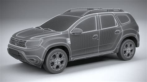 Dacia Duster Extreme 2023 3d Model 159 3ds C4d Lwo Fbx Ma Obj