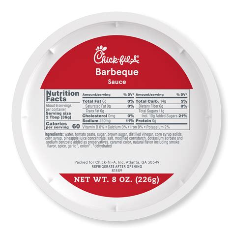 8oz Salsa Barbeque Chick Fil A Puerto Rico