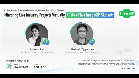 Live Project Experience By Imaginxp Students Shivangi Abhishek