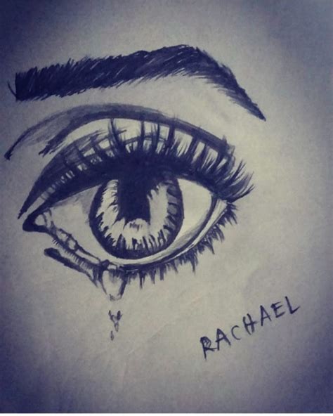 Tears Pencil Drawing