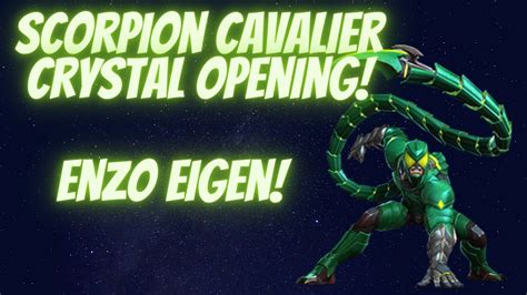 Popping Scorpion Cavalier Crystals Enzo Eigen 4L0ki Marvel