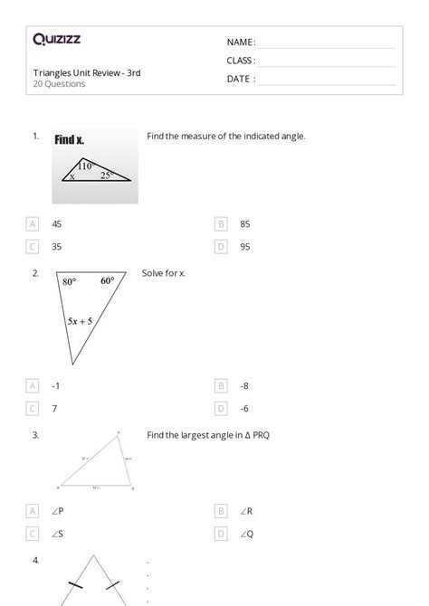 50 Congruency In Isosceles And Equilateral Triangles Worksheets For