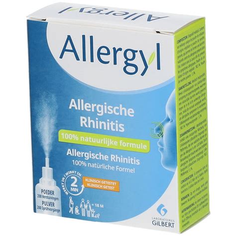 Allergyl Rhinite Allergique Spray Protection G Redcare Pharmacie