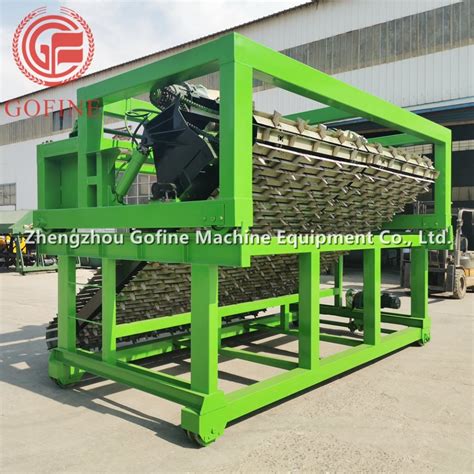 River Sludge Composting Turner Rice Stalk Fertilizer Turner Machine