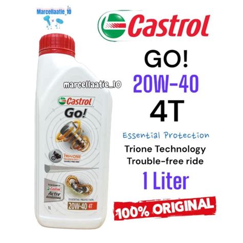 Jual Oli Mesin Castrol Go T L Ml Oli Castrol Murah Oli Castrol