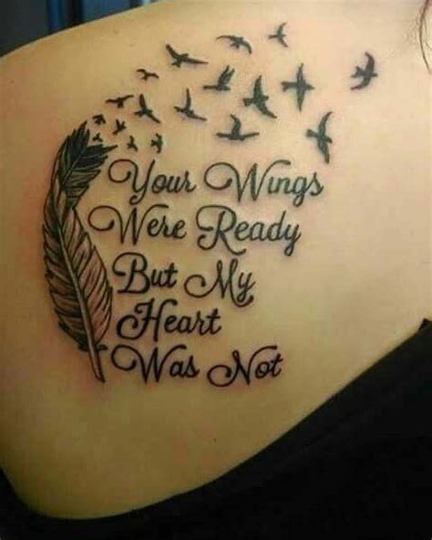 Death Quotes For Loved Ones Tattoos