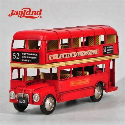 Car Model Metal Bus Model London Bus Model Home Decor - Buy Double ...