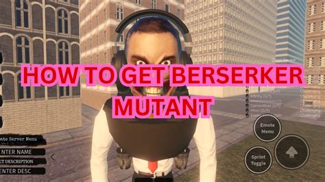 How To Get Berserker Mutant In Skibiverse Skibiverse Youtube