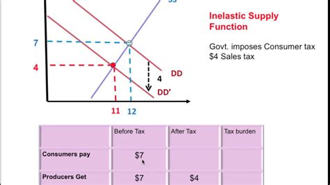 Gov Tax Sales Tax Elasticity And Tax Burden Tax Incidence Youtube