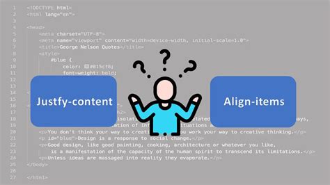 CSS Principal Diferença Entre justify content e align items