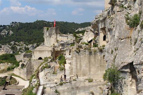 The Chateau des Baux-de-Provence, spectacular ruined castle in Provence