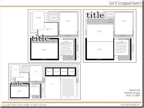 Free Printable Scrapbook Layouts Online Printable Templates Free